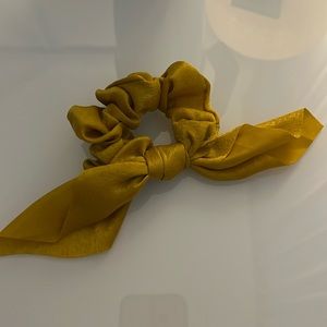 (NEW) Mustard Scrunchie with Bow